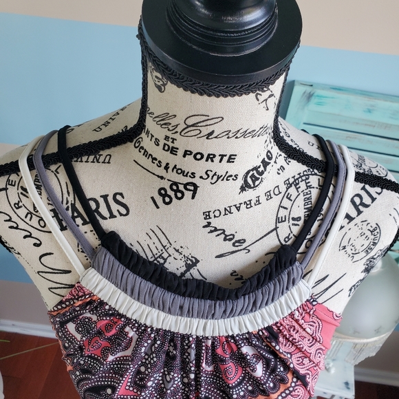 Axcess Paisley Summer Dress - Picture 2 of 7